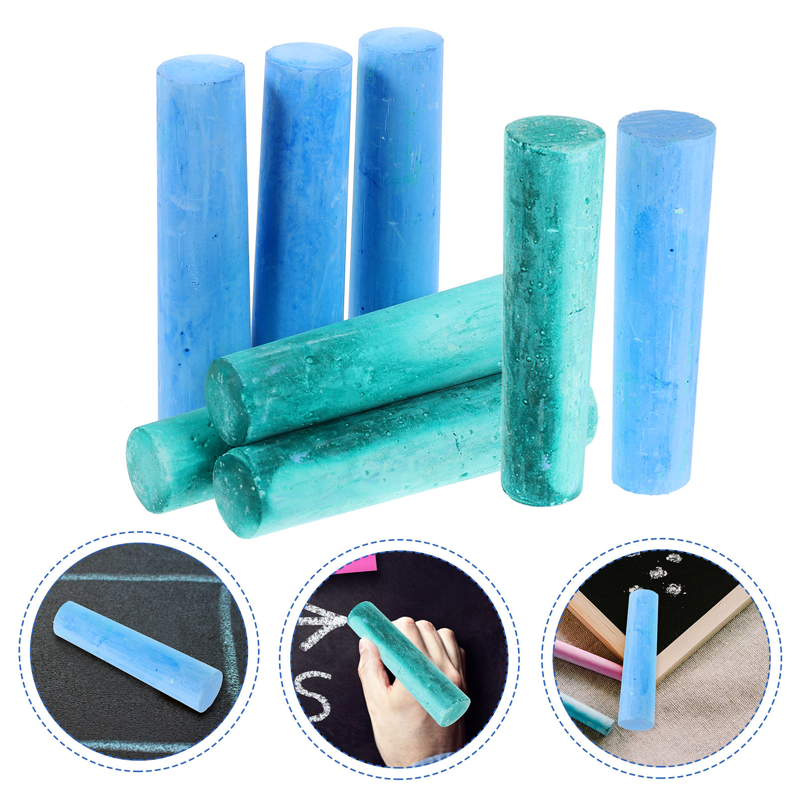 Chalk Outdoor Jumbo - 40 Peças de Giz Multifuncional para