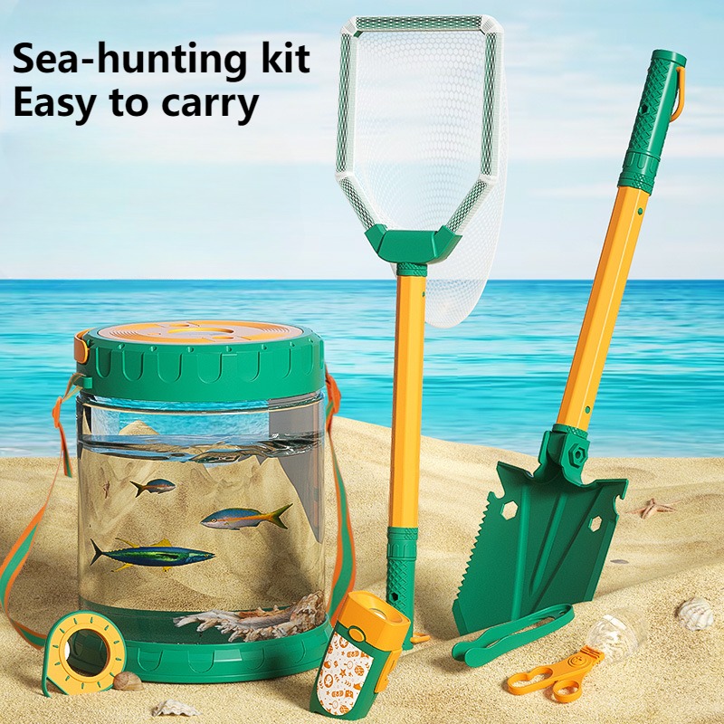 Kids Outdoor Play Equipment - Conjunto de brinquedos no mar para