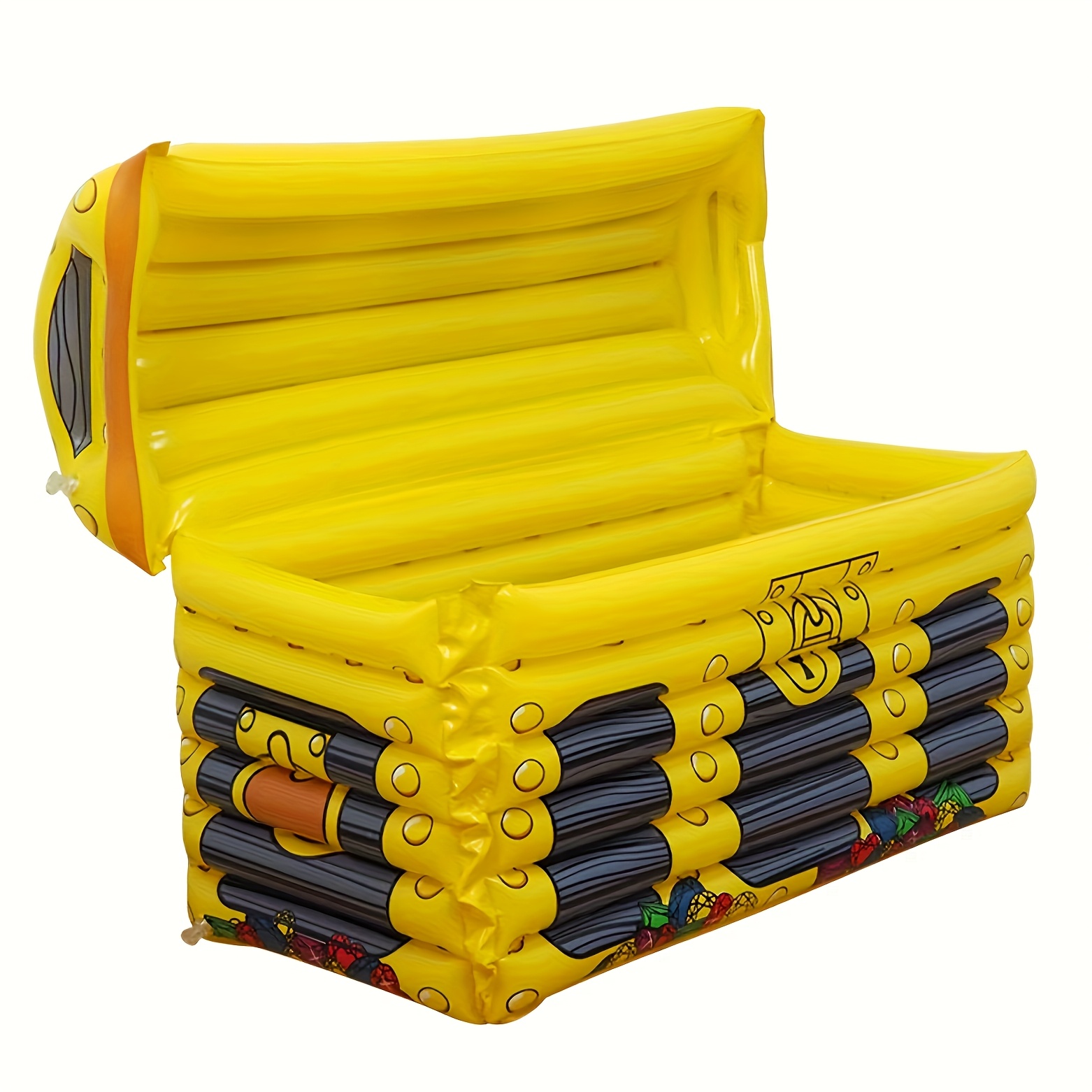 Kids Outdoor Toy Storage - Caixa de Armazenamento Inflável Multifuncional para