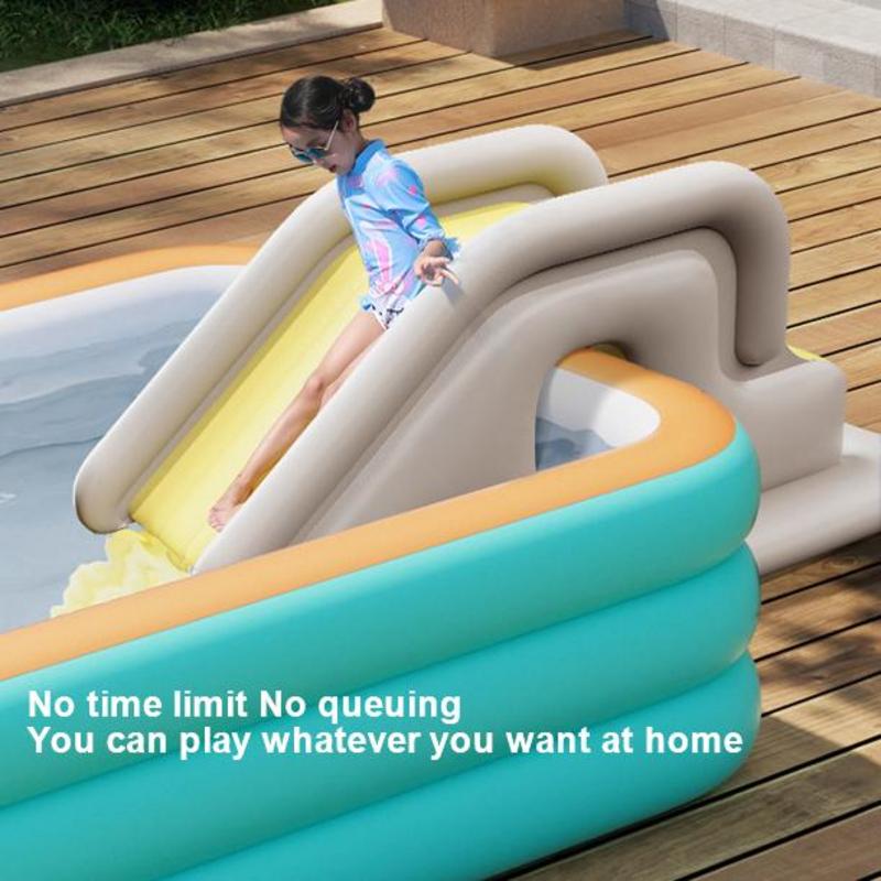 Kids Outdoor Playground - Corrediça de água inflável para crianças,