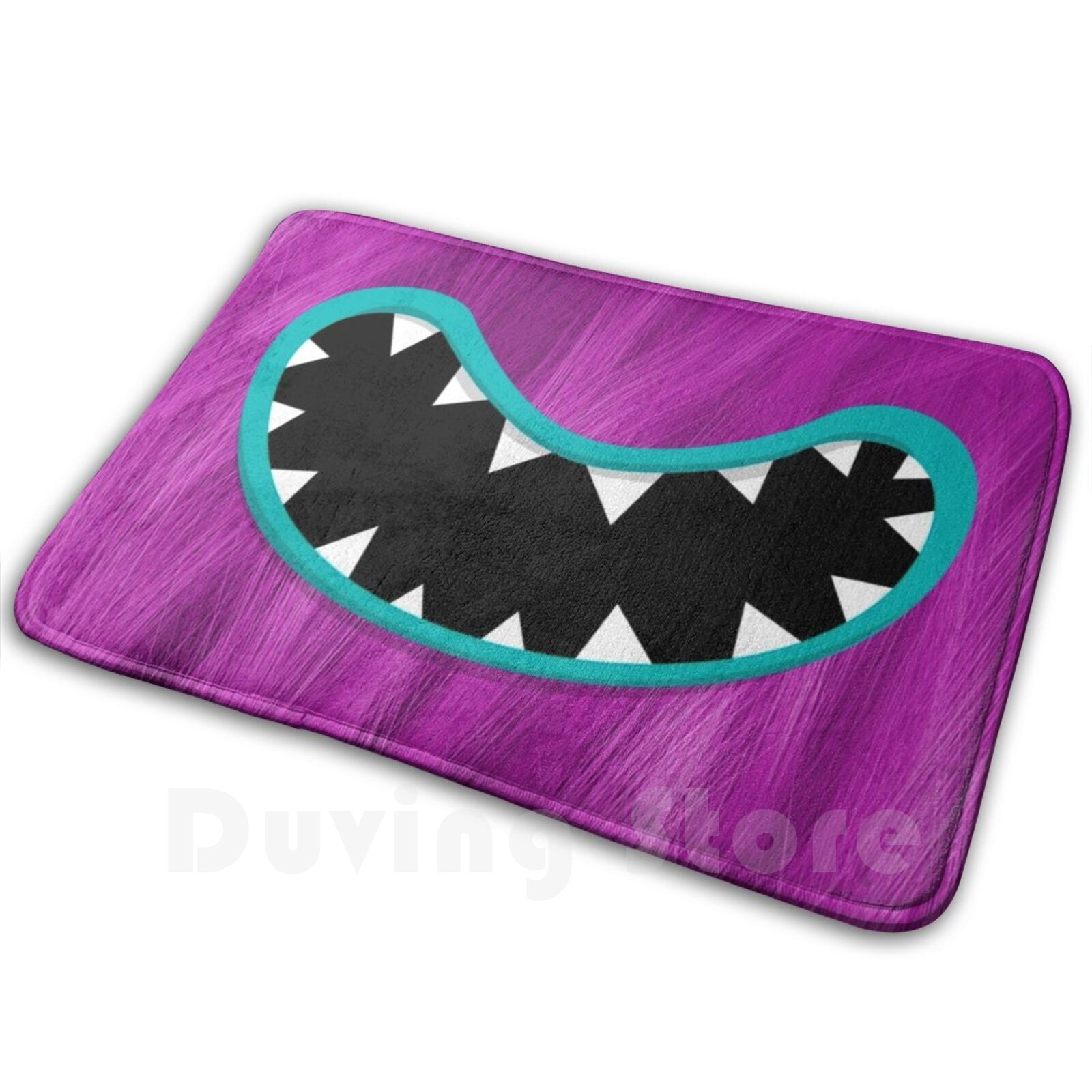 Kids Outdoor Floor Cushions - Monstro boca tapete almofada macio crianças