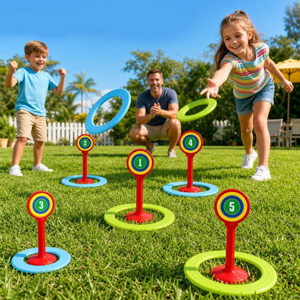 Kids Outdoor Games For Party - Conjunto de Jogos de Plástico para