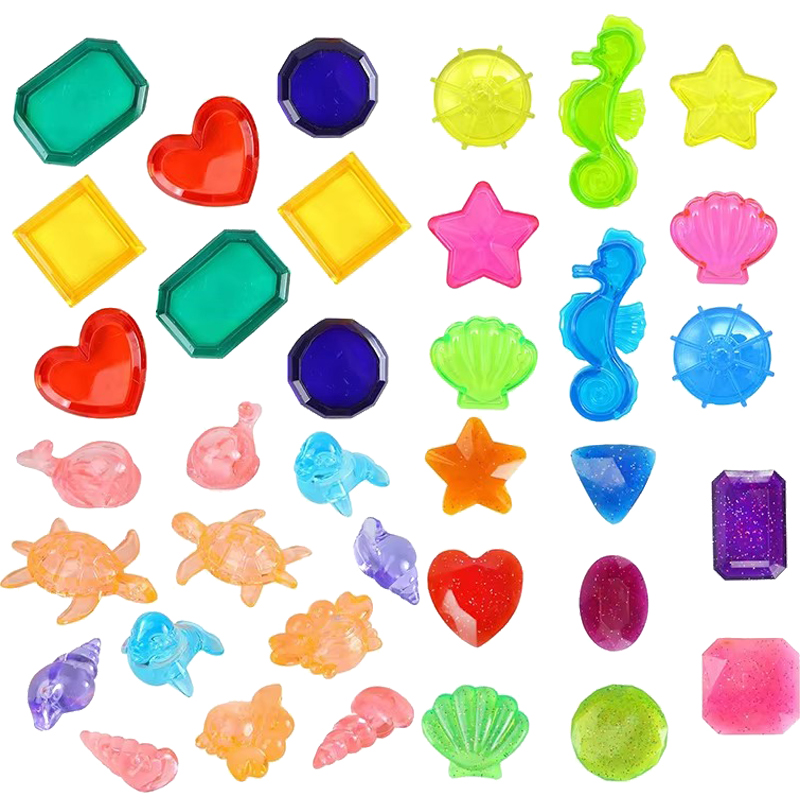 Kids Outdoor Activity Centre - Crianças coloridas plástico gem brinquedo jogos