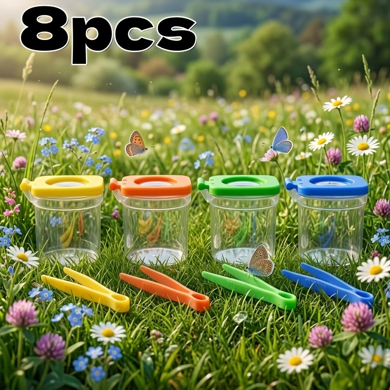 Kids Outdoor Explorer Kit - Kit de coleta de insetos 8