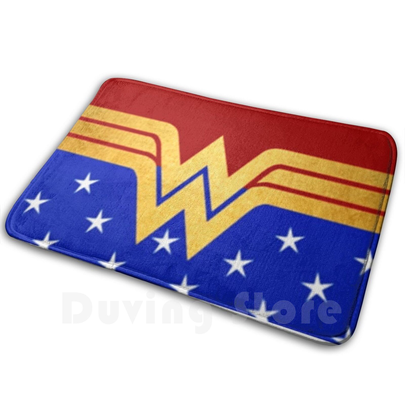 Kids Outdoor Floor Cushions - Golden retro maravilha womn quadrinhos (super-herói)
