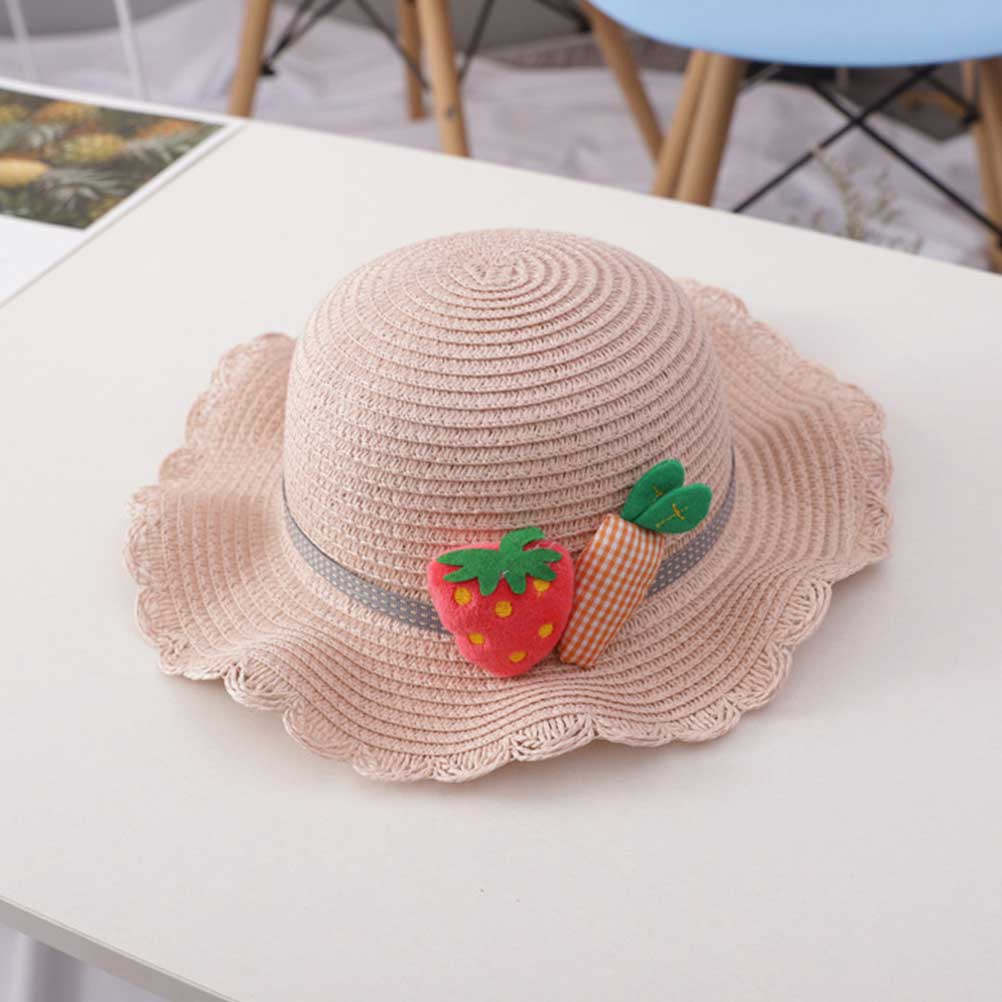 1 Conjunto de Chapéu de Palha  - Kids Outdoor Hat avaliação e preço