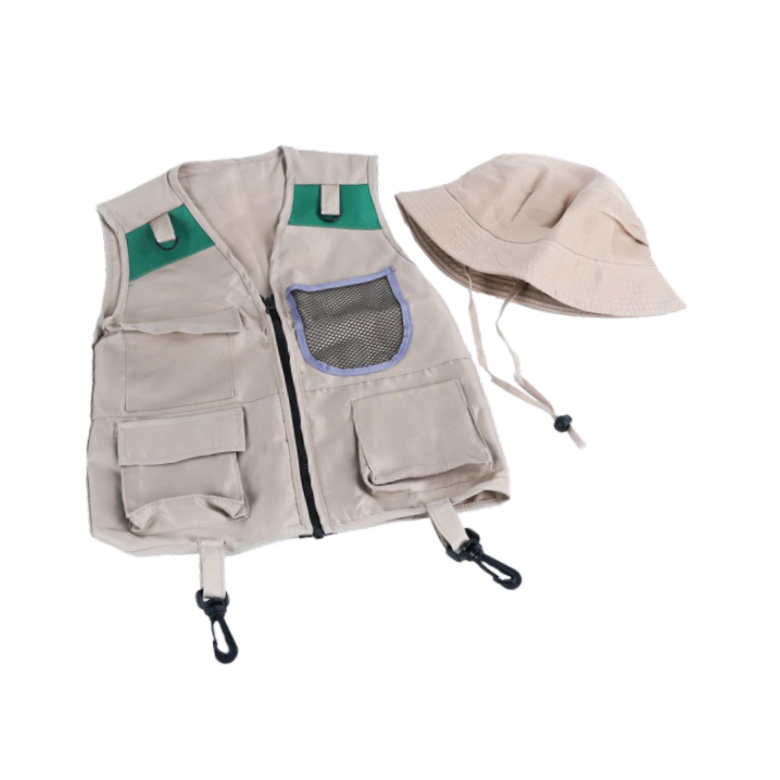 Colete e Chapéu de Explorador  - Kids Outdoor Explorer Set avaliação e preço