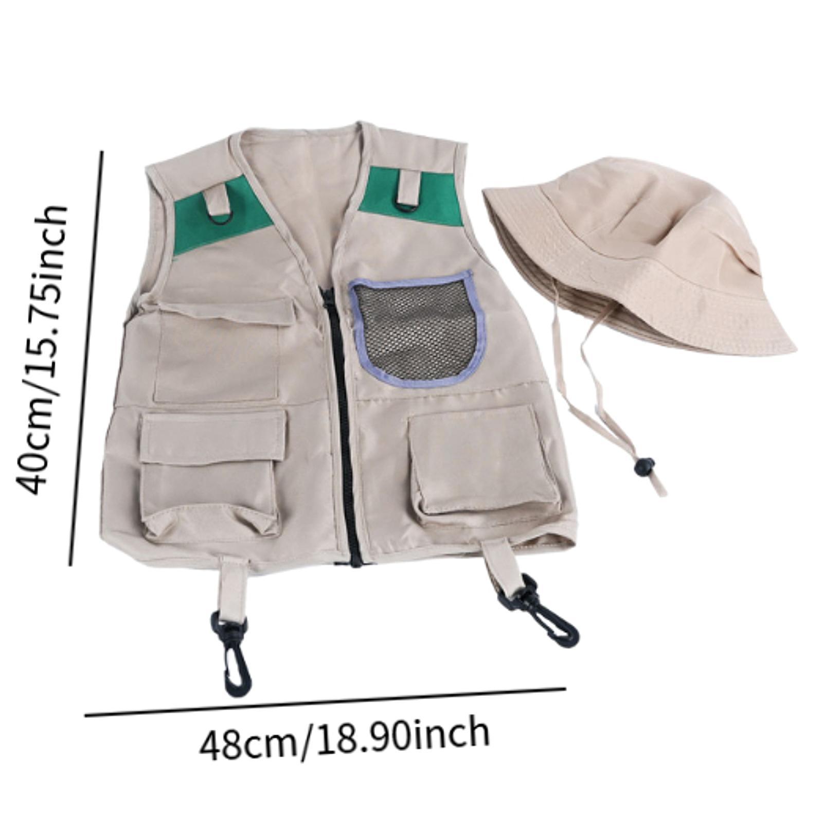 Colete e Chapéu de Explorador  - Kids Outdoor Explorer Set avaliação e preço