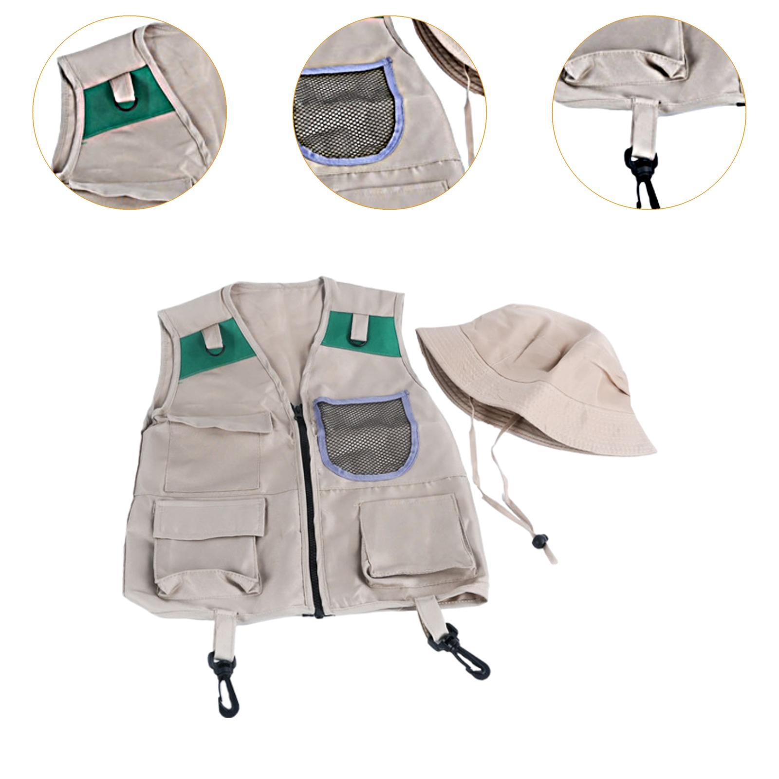 Colete e Chapéu de Explorador  - Kids Outdoor Explorer Set avaliação e preço