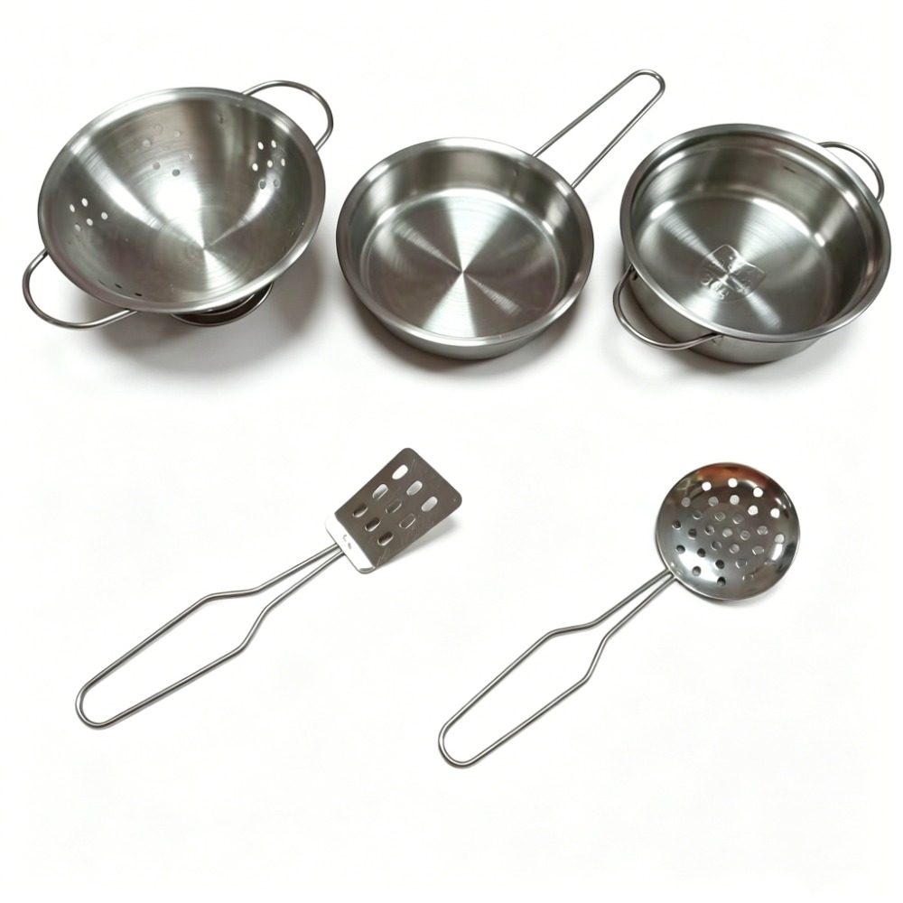 Conjunto de 5 Peças de Utensíl - Kids Outdoor Kitchen Accessories avaliação e preço