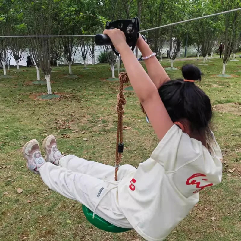Tirolesa Infantil para Exterio - Kids Outdoor Zipline avaliação e preço