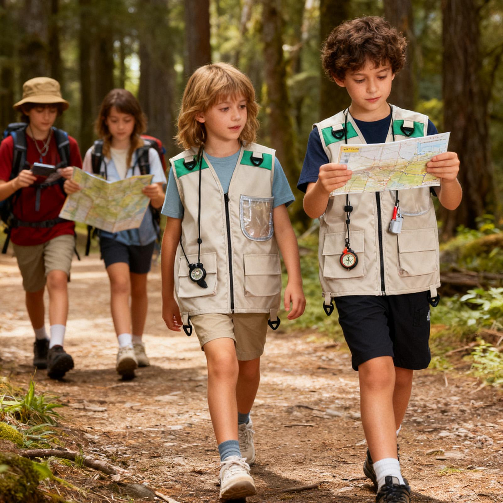 Colete de Explorador Infantil: - Kids Outdoor Explorer Kit avaliação e preço