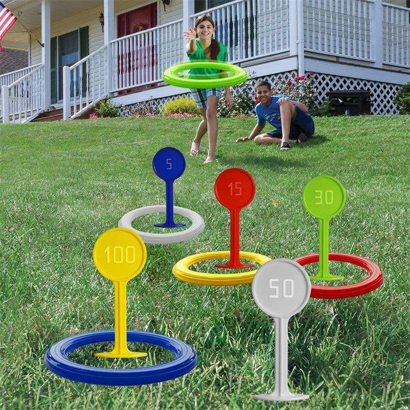 Jogo de Argolas de Plástico pa - Kids Outdoor Games For Party avaliação e preço