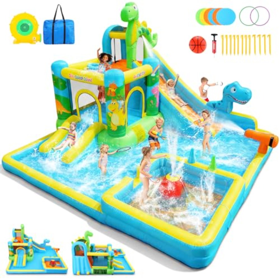 Escorregador inflável aquático - Kids Outdoor House avaliação e preço