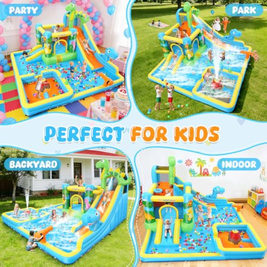 Escorregador inflável aquático - Kids Outdoor House avaliação e preço