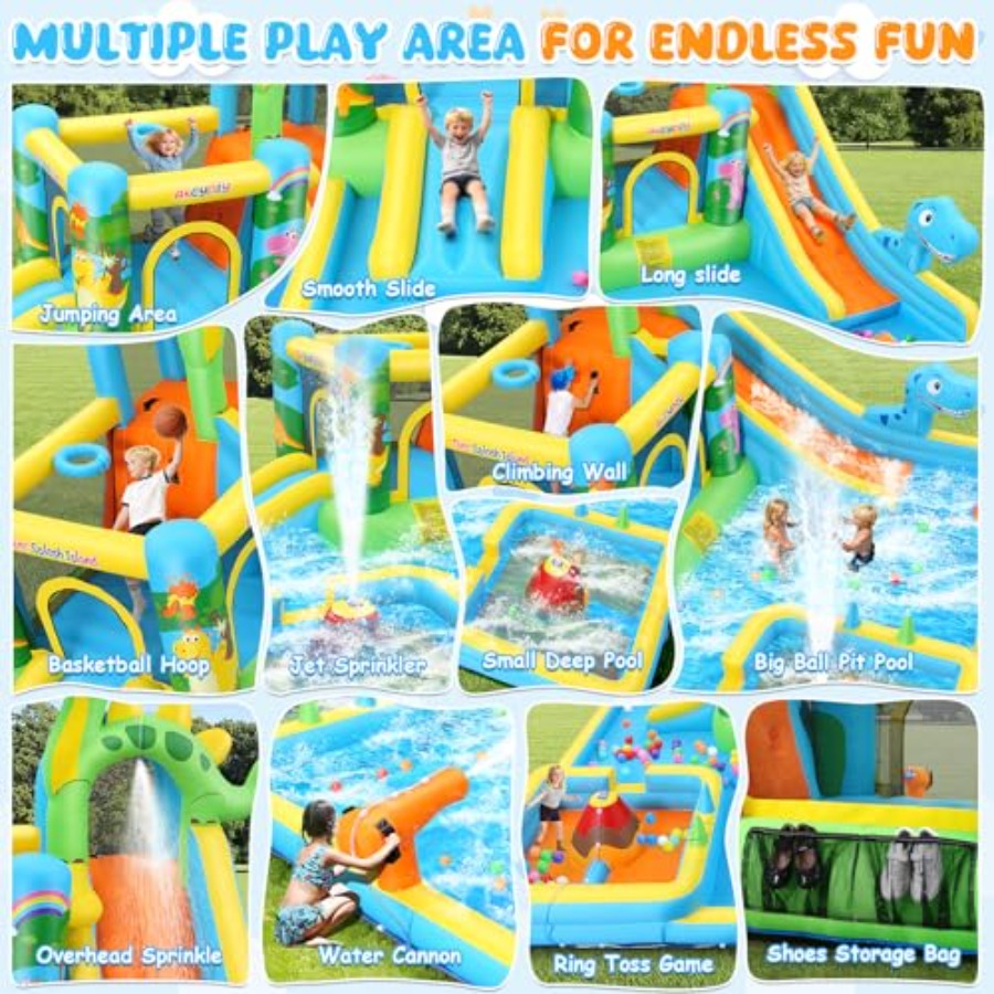 Escorregador inflável aquático - Kids Outdoor House avaliação e preço