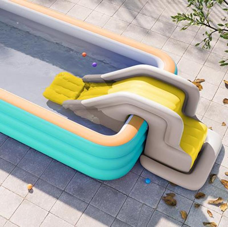 Corrediça de água inflável par - Kids Outdoor Playground avaliação e preço