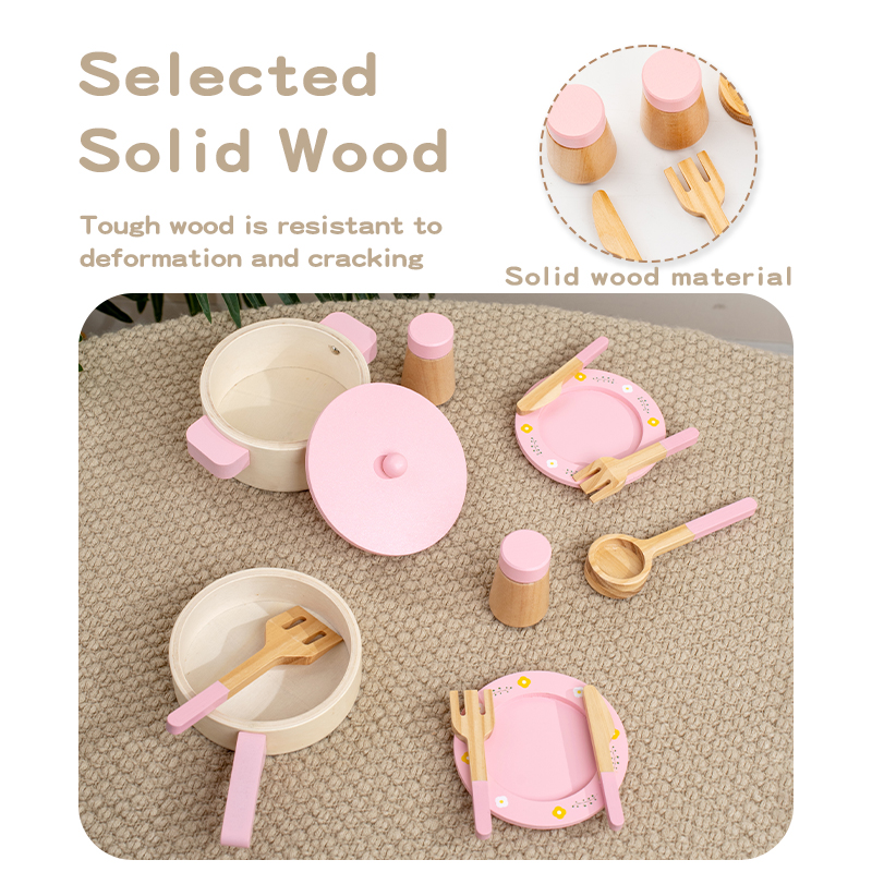 Conjunto de Cozinha de Madeira - Kids Outdoor Kitchen Accessories avaliação e preço