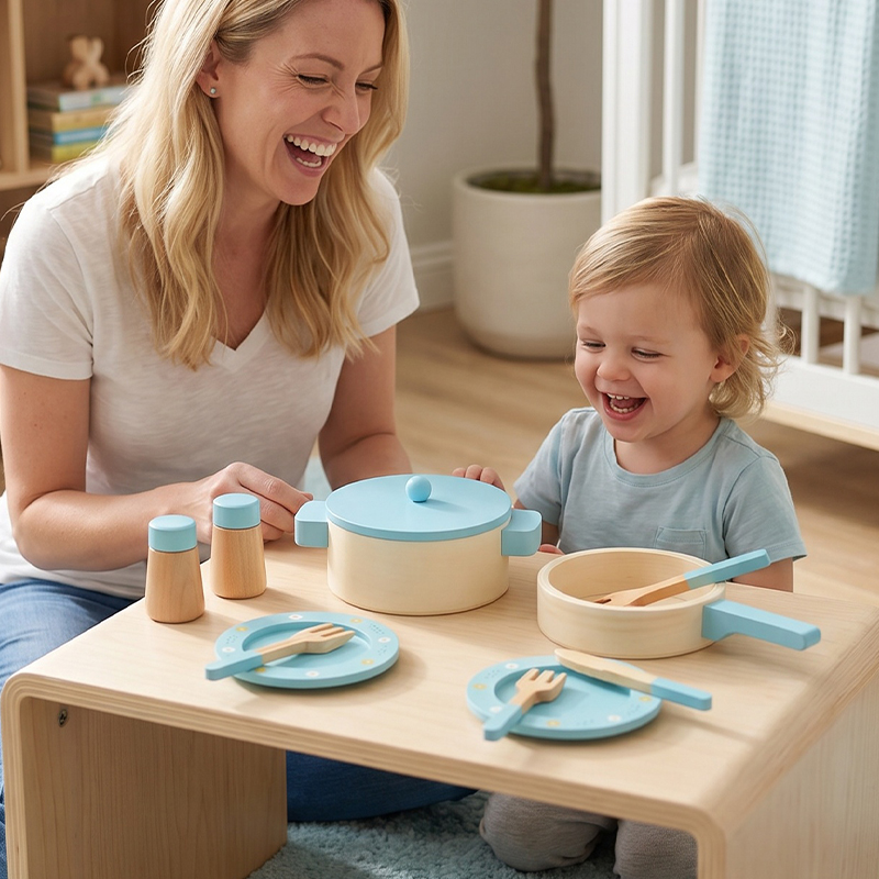 Conjunto de Cozinha de Madeira - Kids Outdoor Kitchen Accessories avaliação e preço