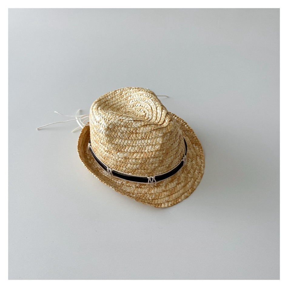 Chapéu Fedora de Palha Natural - Kids Outdoor Hat avaliação e preço