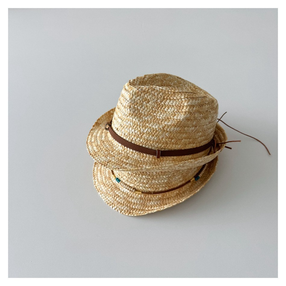 Chapéu Fedora de Palha Natural - Kids Outdoor Hat avaliação e preço