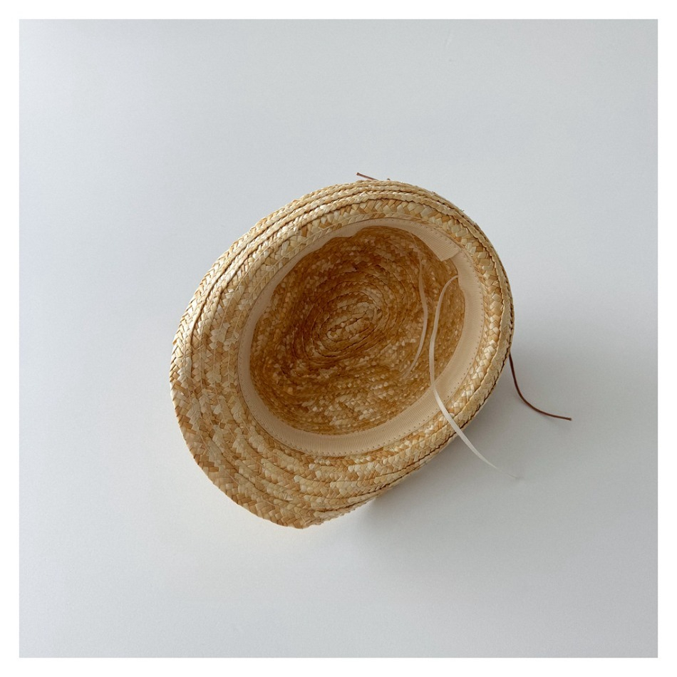 Chapéu Fedora de Palha Natural - Kids Outdoor Hat avaliação e preço