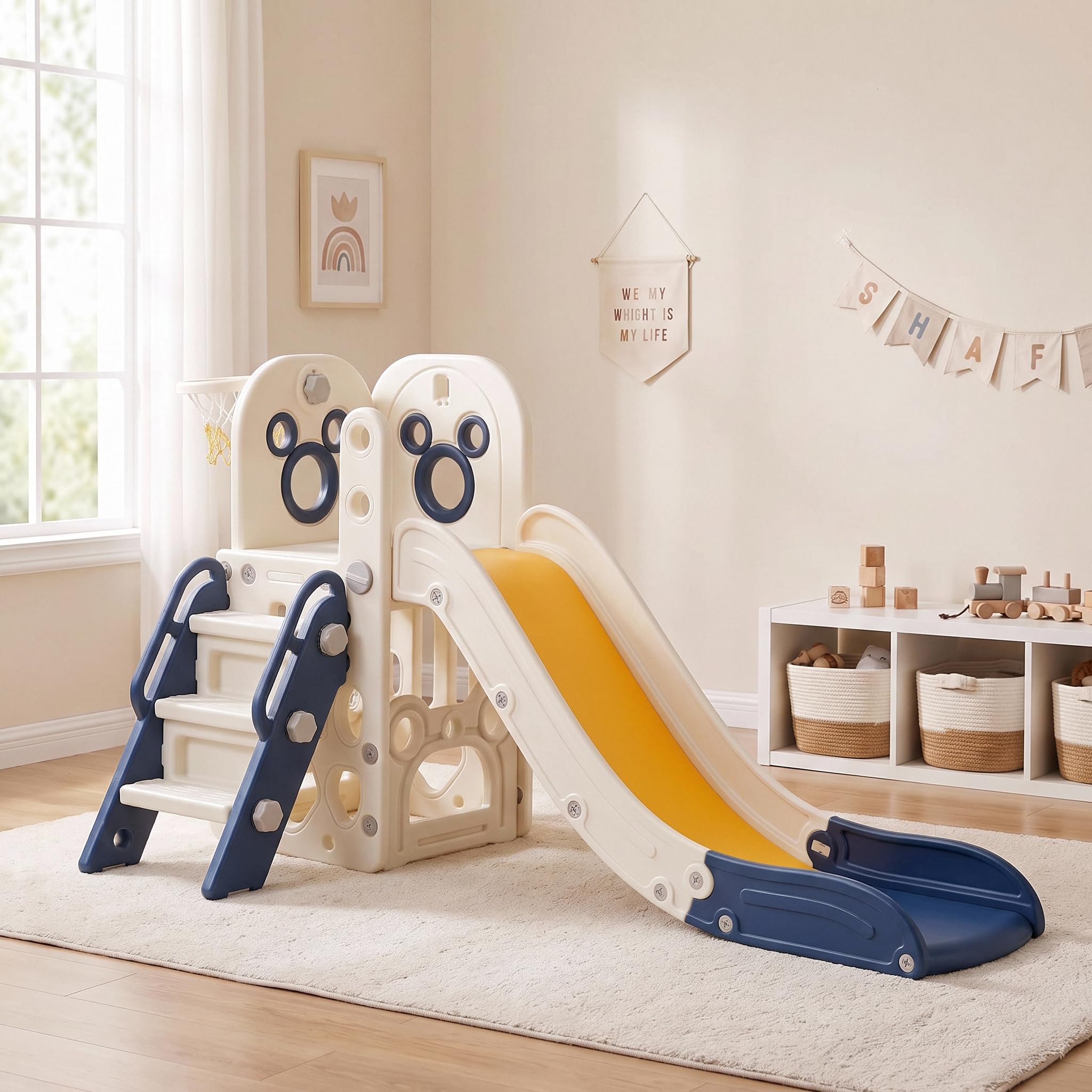 Conjunto de Escorregador 6 em  - Kids Outdoor Playground avaliação e preço