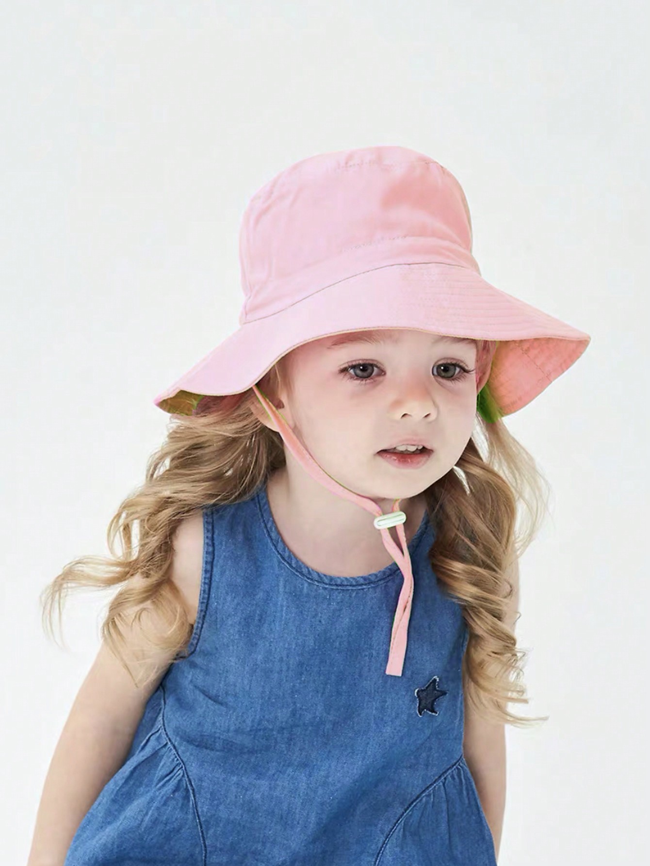 Chapéu Bucket Rosa com Topo Pl - Kids Outdoor Hat avaliação e preço