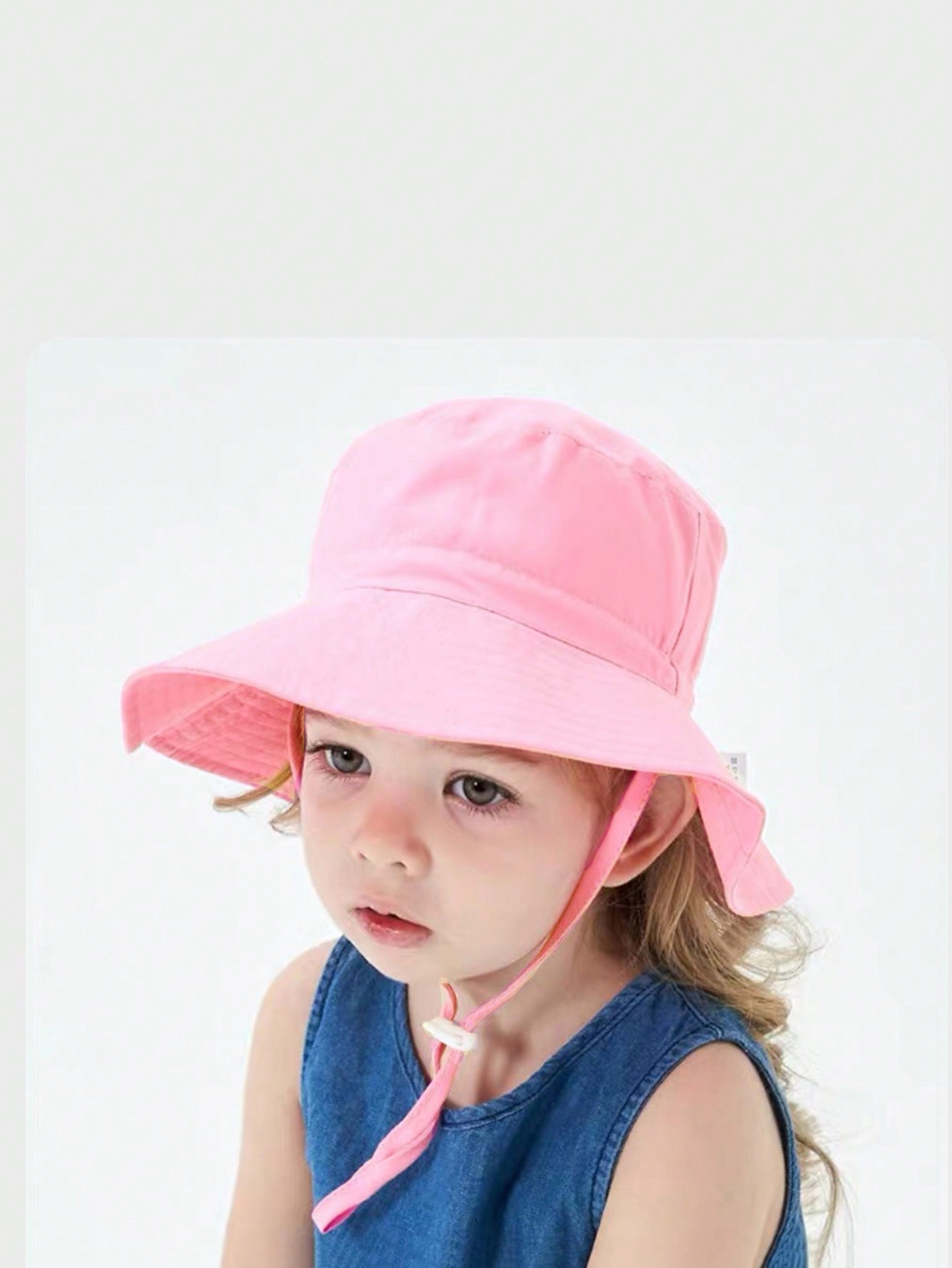 Chapéu Bucket Rosa com Topo Pl - Kids Outdoor Hat avaliação e preço