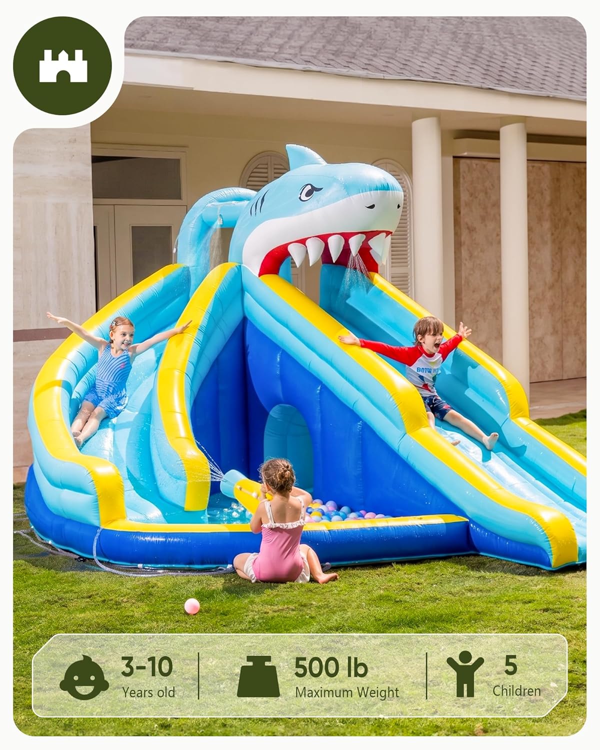 Escorregador Inflável para Cri - Kids Outdoor House avaliação e preço