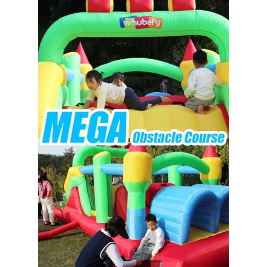 Pista de obstáculos inflável p - Kids Outdoor House avaliação e preço