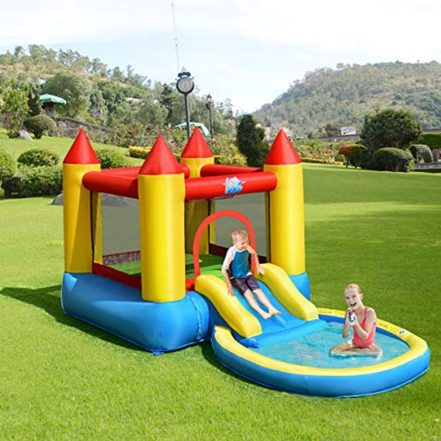 Castelo inflável para crianças - Kids Outdoor House avaliação e preço