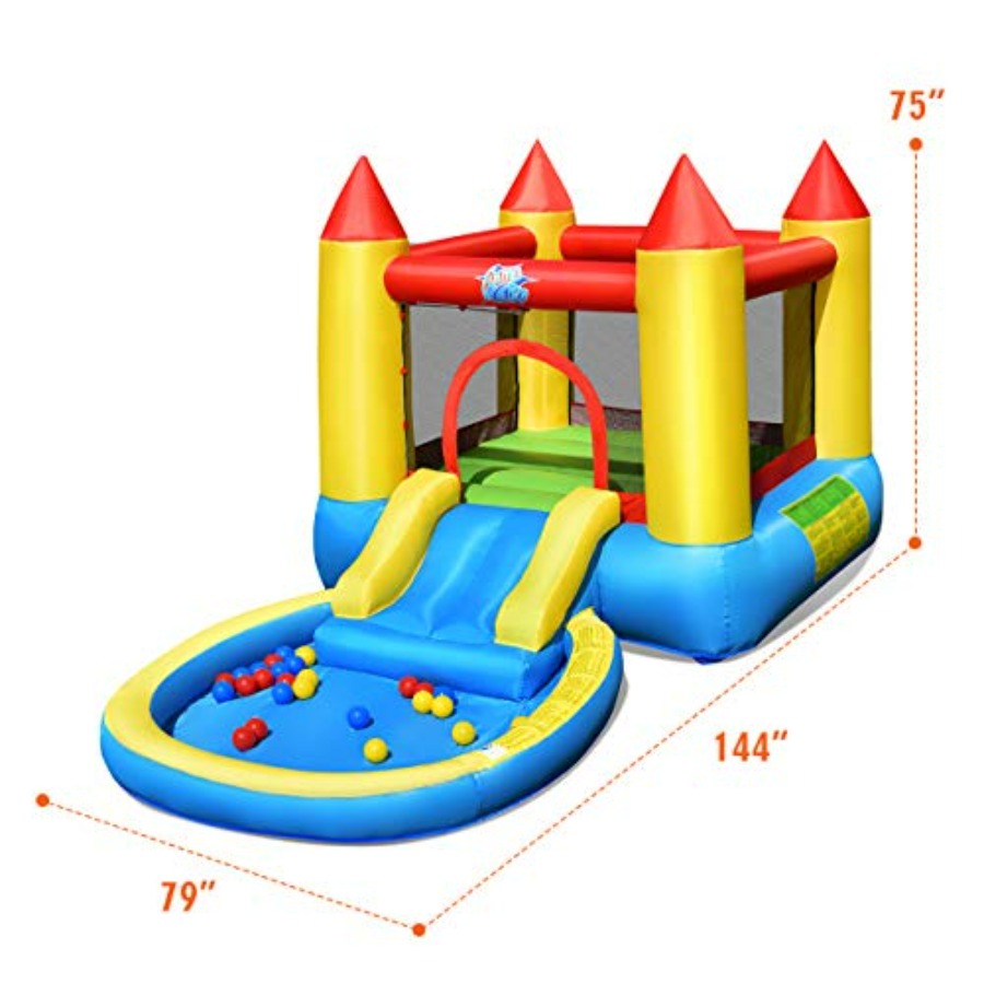 Castelo inflável para crianças - Kids Outdoor House avaliação e preço