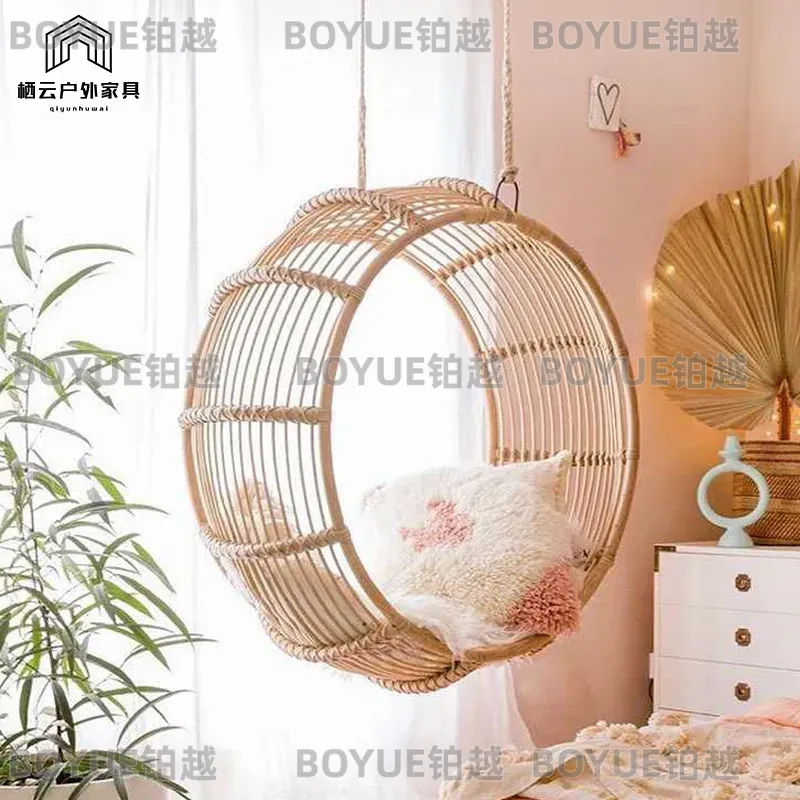 Cadeira de Balanço de Rattan p - Kids Outdoor Hanging Chair avaliação e preço