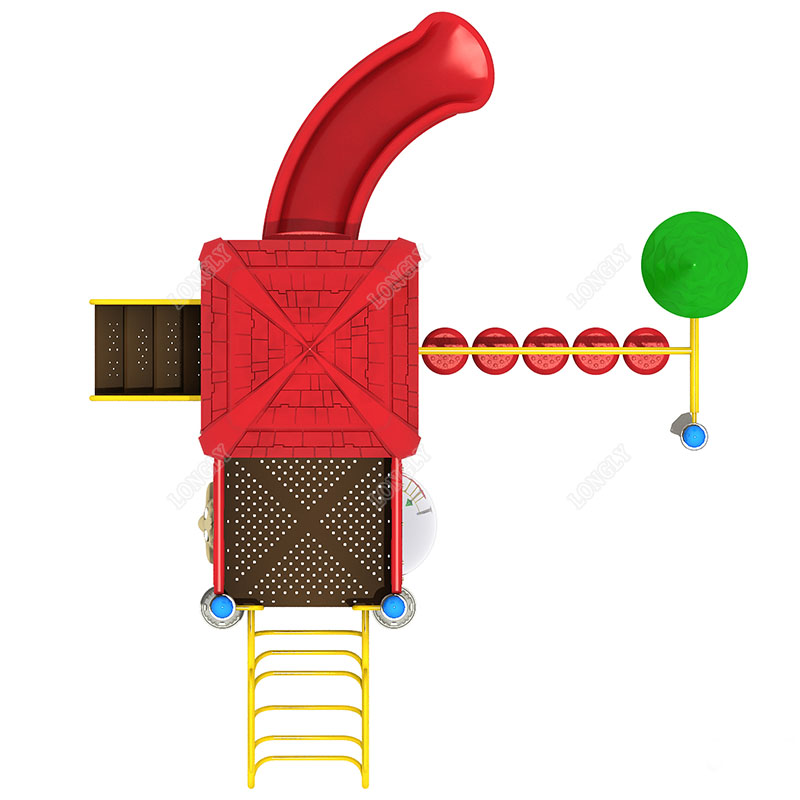 Escorregador de Plástico Verme - Kids Outdoor Playground avaliação e preço