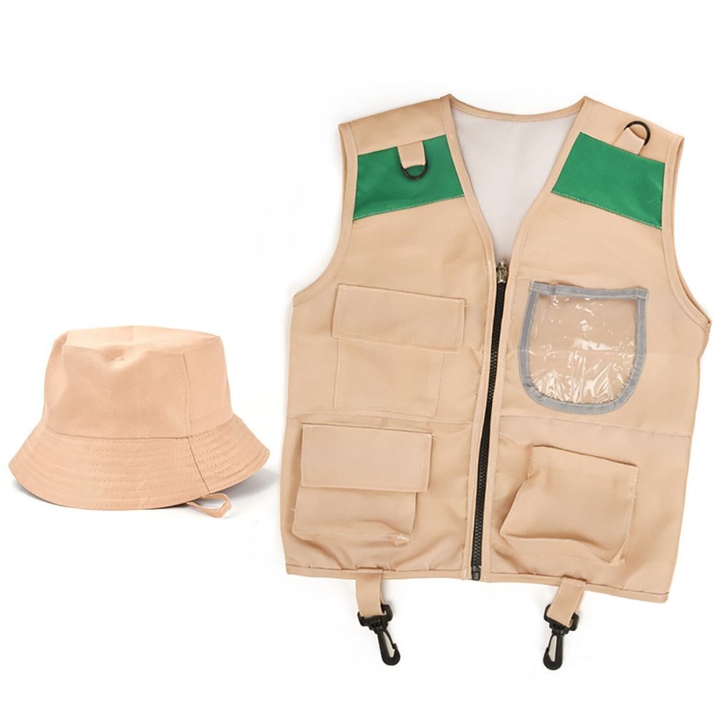 Colete e Chapéu de Explorador  - Kids Outdoor Explorer Kit avaliação e preço