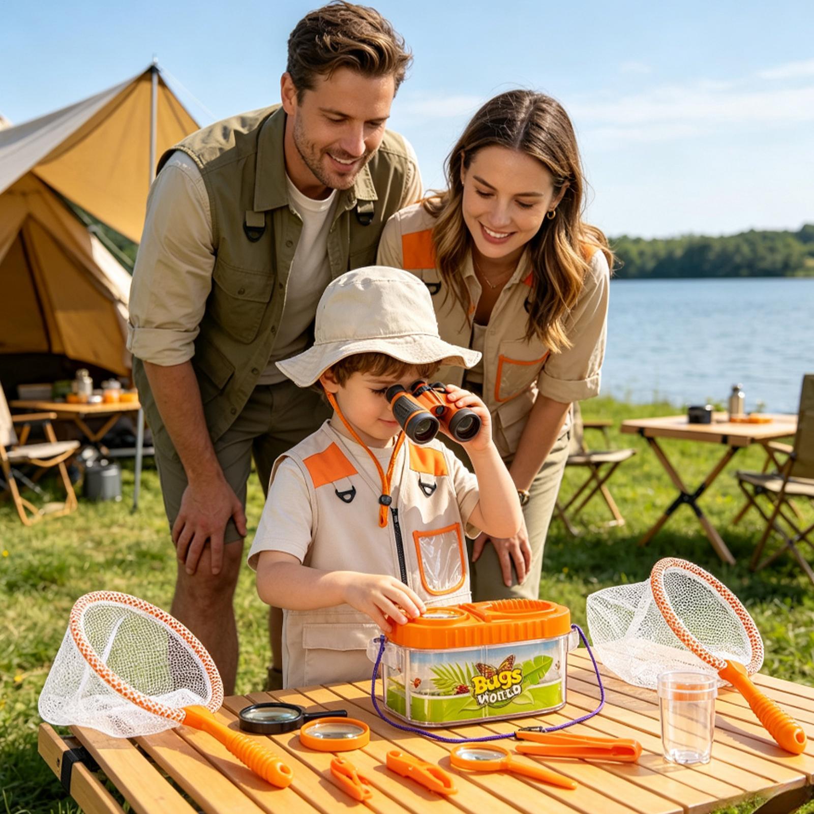 Kit de Aventura Infantil com L - Kids Outdoor Explorer Set avaliação e preço