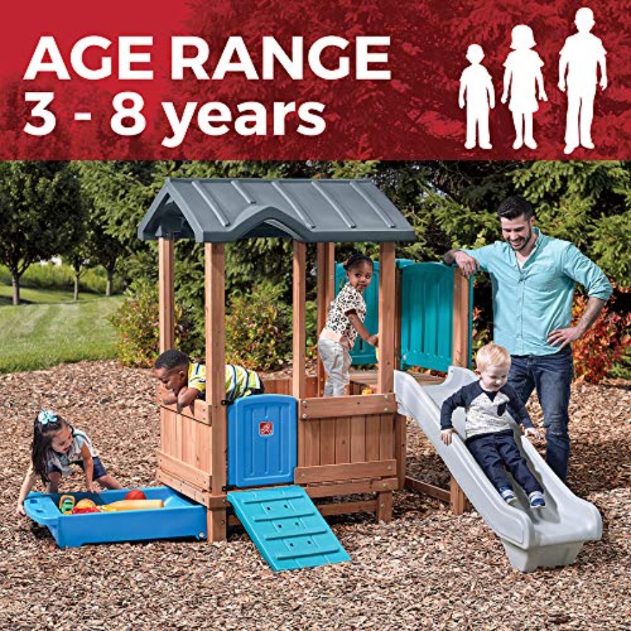 Woodland Adventure Playhouse & - Kids Outdoor Playground avaliação e preço