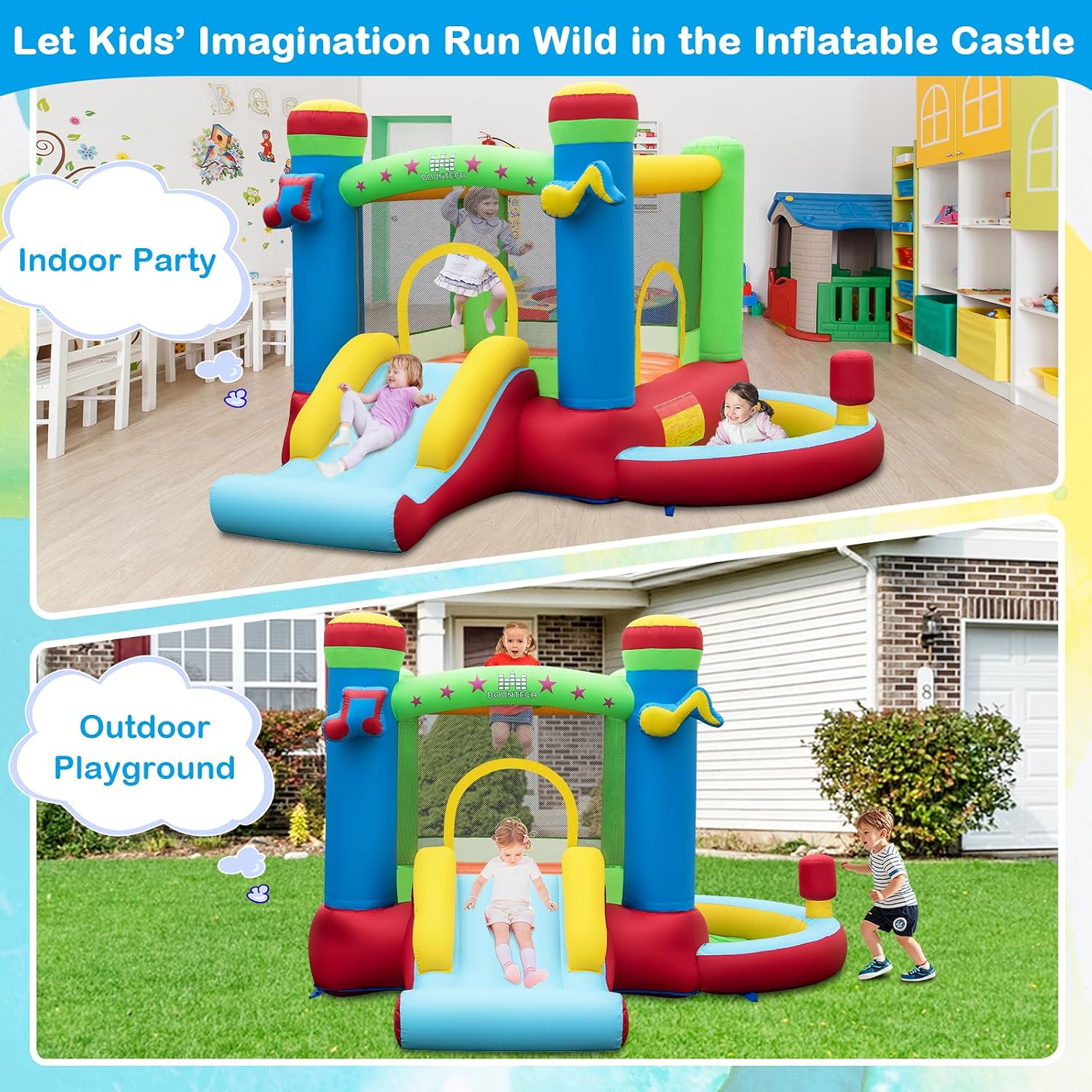 Castelo Inflável com Piscina d - Kids Outdoor House avaliação e preço