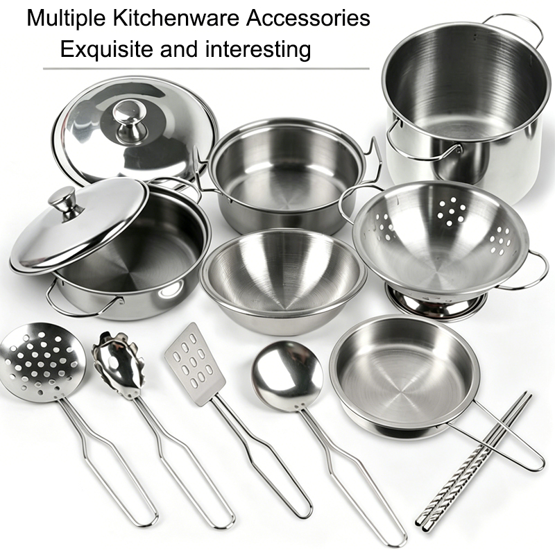 Conjunto de Utensílios de Cozi - Kids Outdoor Kitchen Accessories avaliação e preço