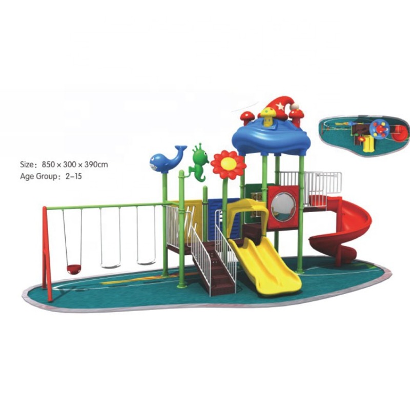 Conjunto de balanço e escorreg - Kids Outdoor Swing Set avaliação e preço