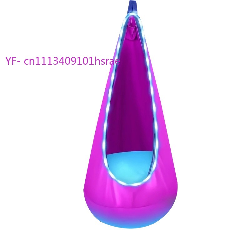 Cadeira Suspensa Inflável LED  - Kids Outdoor Hanging Chair avaliação e preço