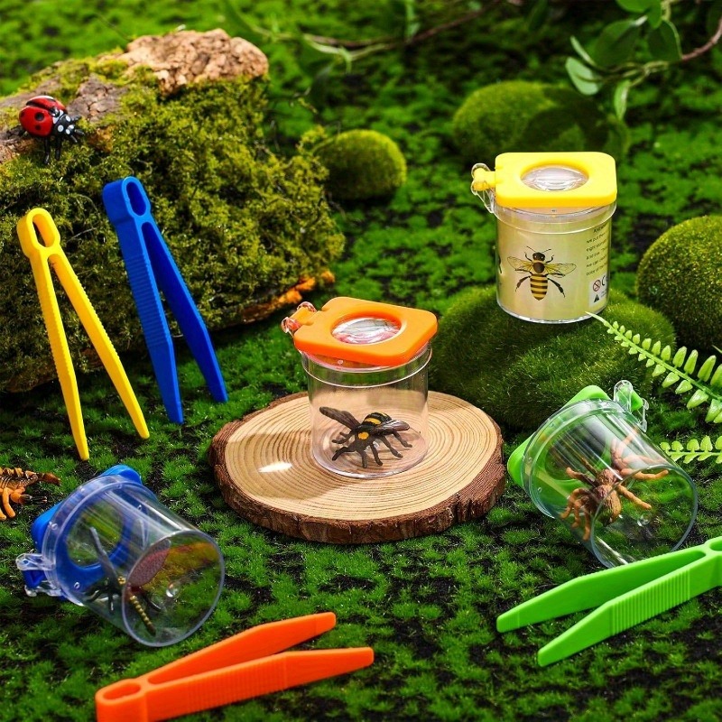 Kit de coleta de insetos 8 em  - Kids Outdoor Explorer Kit avaliação e preço