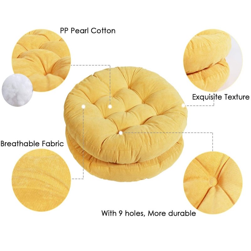 Almofada de chão redonda para  - Kids Outdoor Floor Cushions avaliação e preço