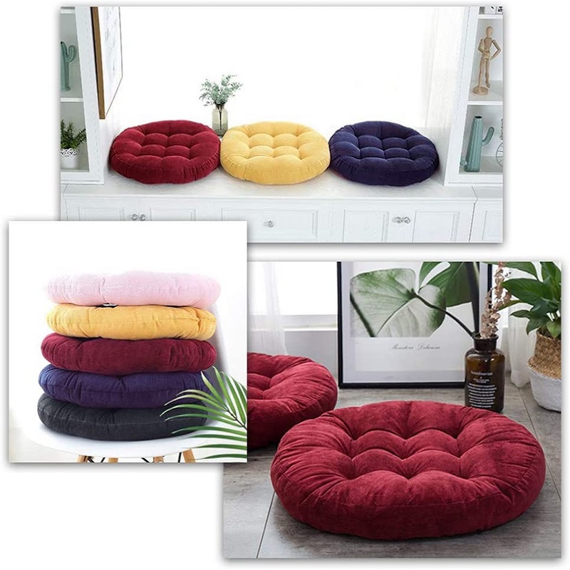 Almofada de chão redonda para  - Kids Outdoor Floor Cushions avaliação e preço