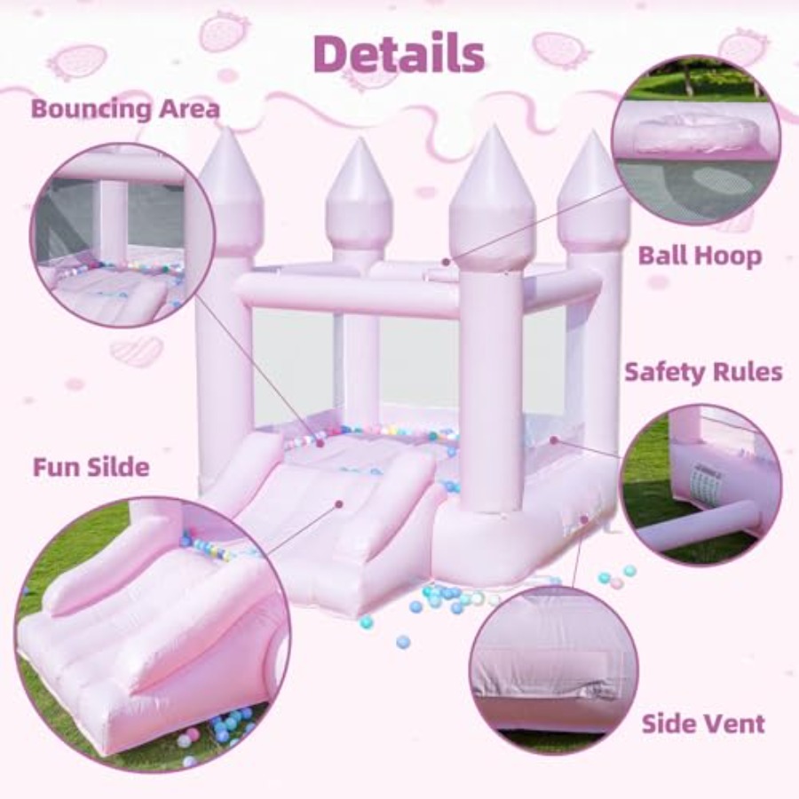 Castelo inflável de PVC para c - Kids Outdoor House avaliação e preço