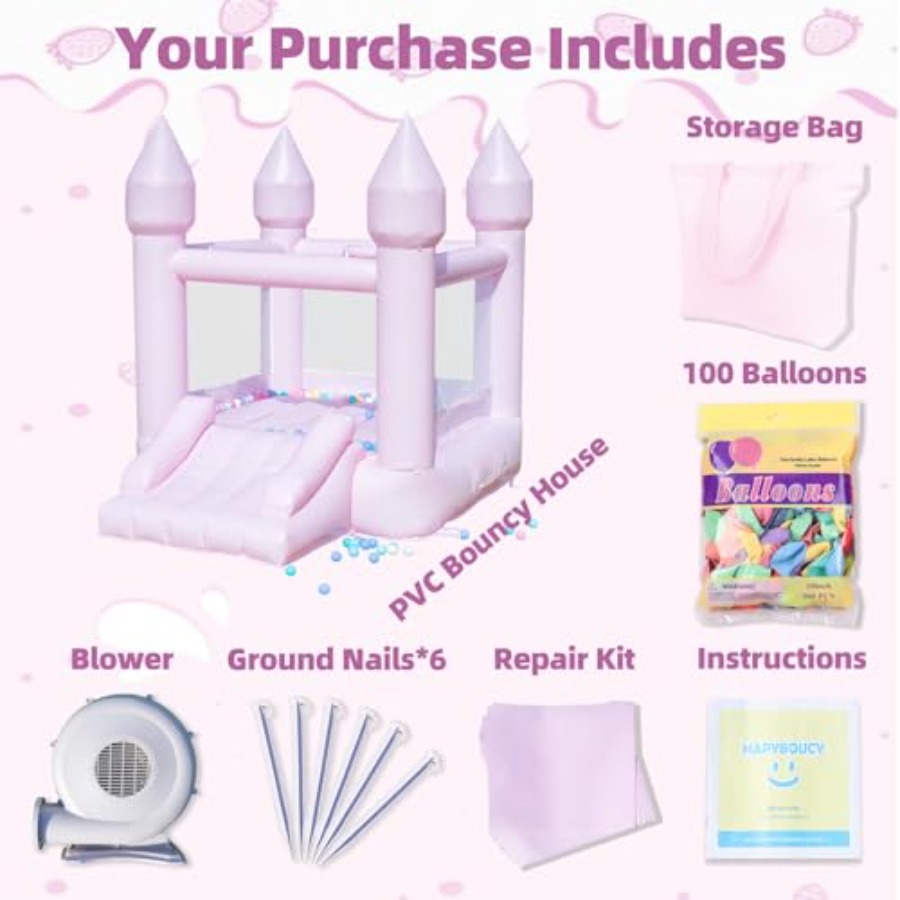 Castelo inflável de PVC para c - Kids Outdoor House avaliação e preço